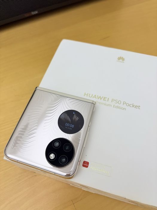 Huawei P50 Pocket 12/512GB - Fatura e garantia