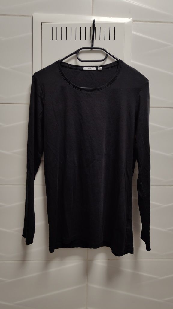 Bluzka Uniqlo Basic r. L czarna long