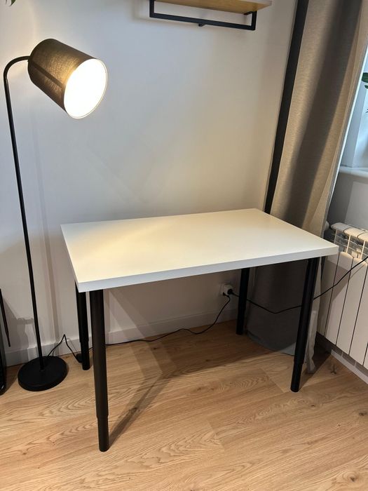 Biurko stół, ikea, regulowane 100x60