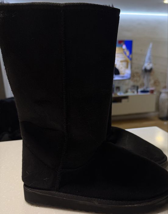 Сапожки під уггі високі