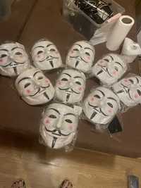 Maska Anonymous Vendetta - wysoka jakość - nowa w foli