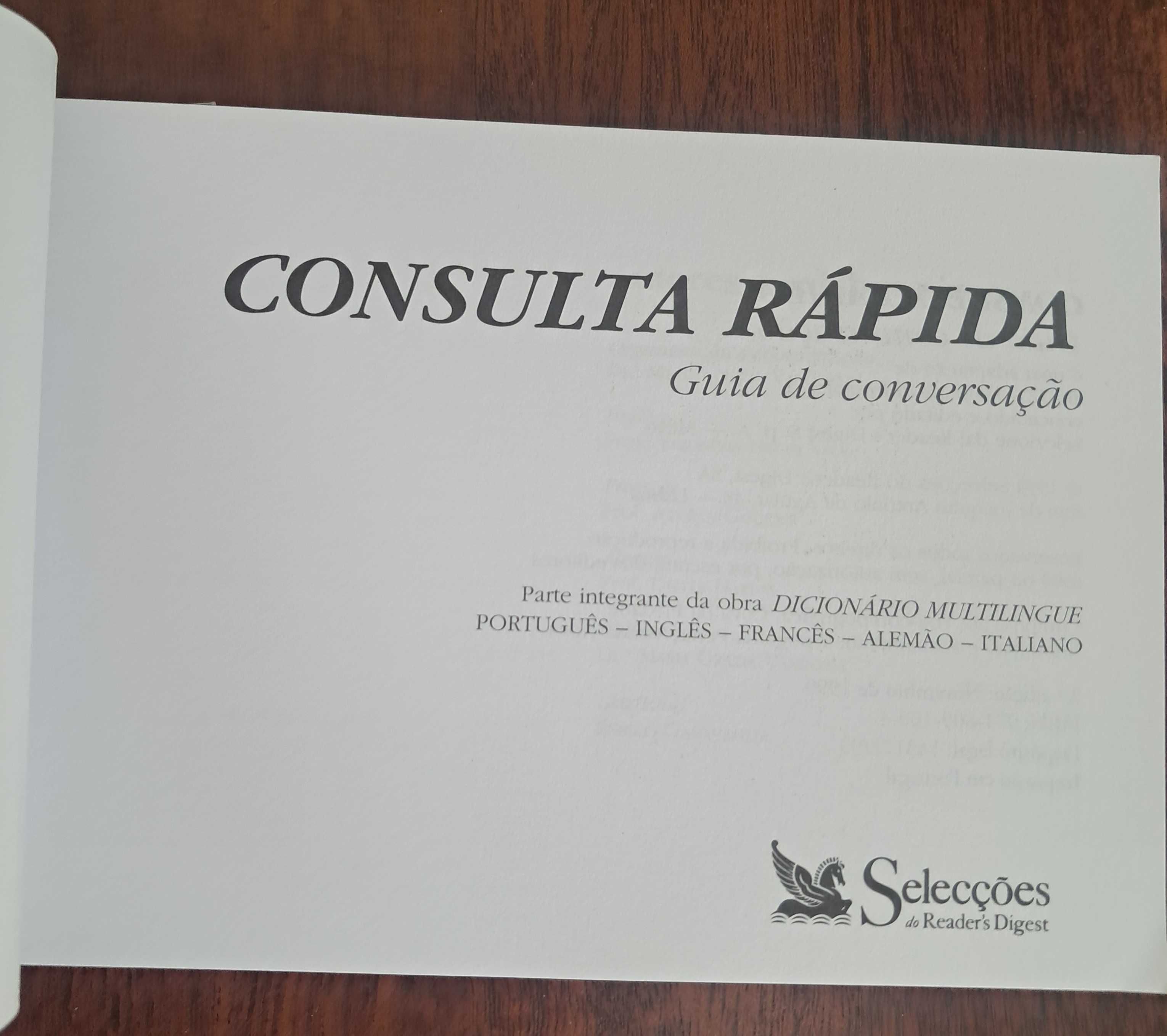 Livro 'Guia de Conversação' (5 idiomas)