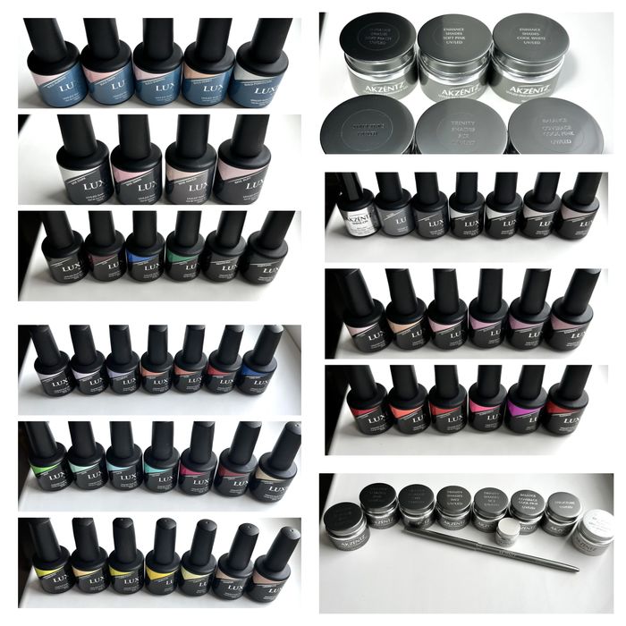 Гель лак Luxio Aficionado,ENVY,Diva,Trinity,лампа HYBRID-PRO 2.0