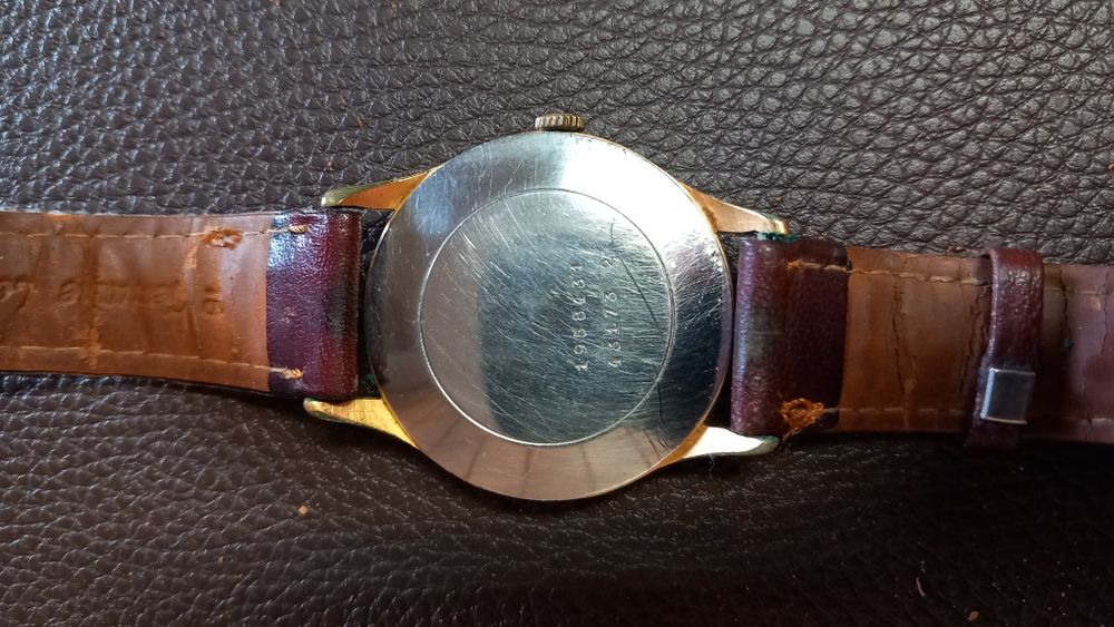 Relógio suíço hertig certina 1950 a funcionar