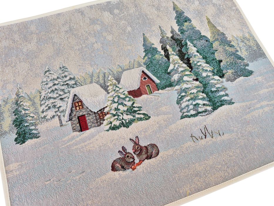Serwetka 40x50 cm z zimowym pejzażem 1262VE