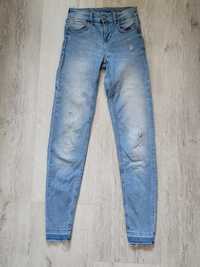 Spodnie jeansowe rurki Bershka 32