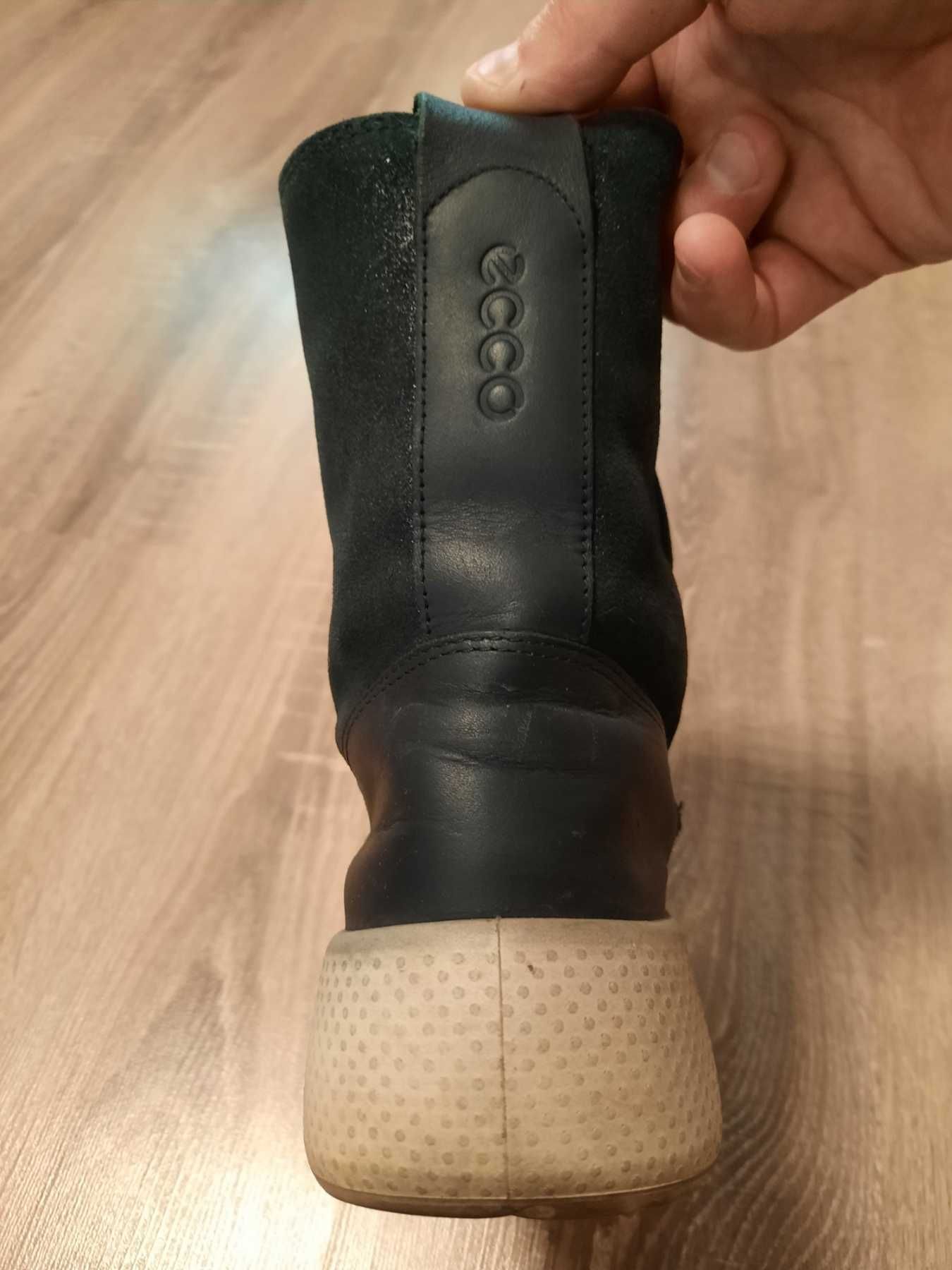 Чоботи напівчоботи ботинки сапожки ECCO 38 розмір бв зима
