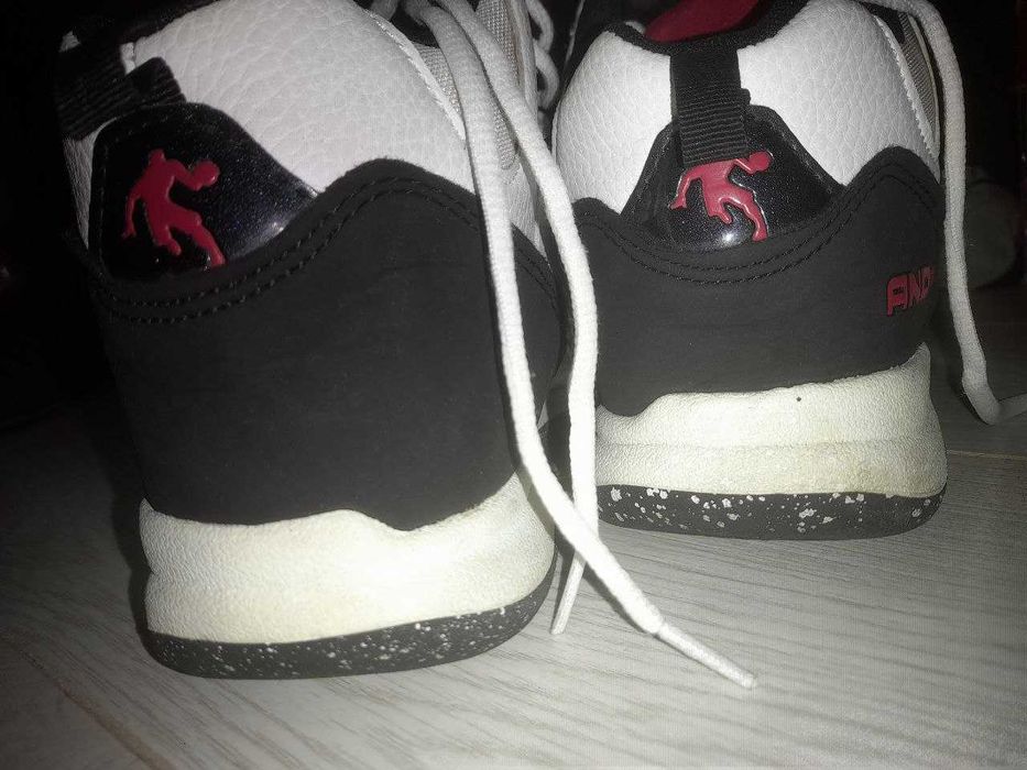 Кросівки AND1 basketball shoes, біло чорно червоне
