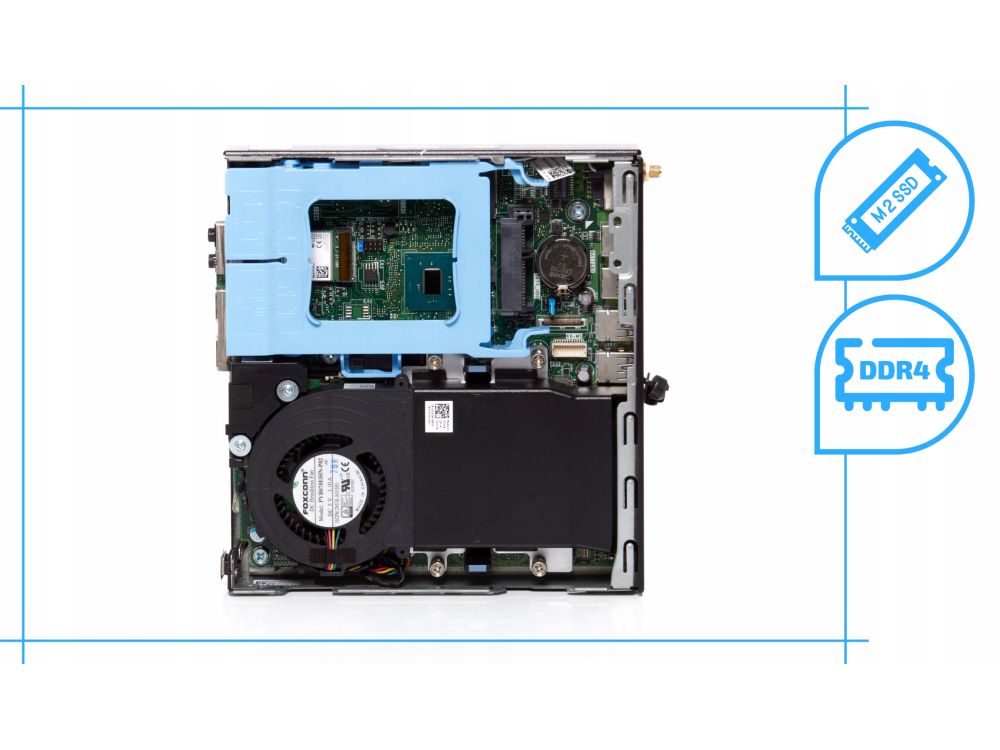 Komputer Mini PC Dell 3050 Tiny Core i3 16GB DDR4 256SSD Win10 Pro