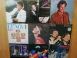 Pack de 8 discos vinil LP de vários artistas.