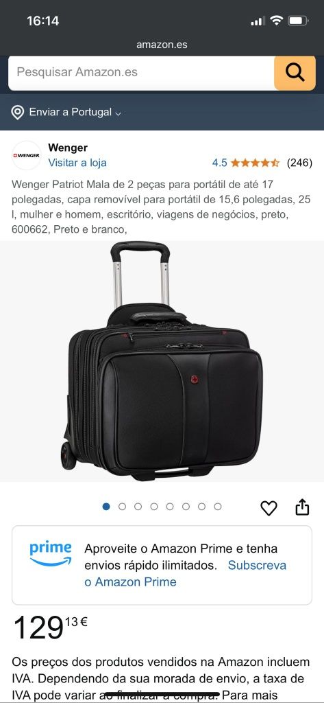 Mala de Cabine - Swiss Gear