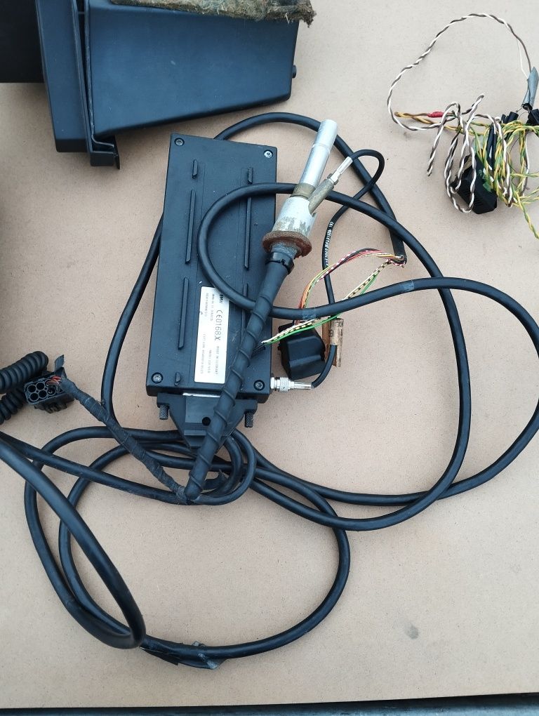 BMW E36 Compact telefon oryginał mikrofon stacja antena słuchawka