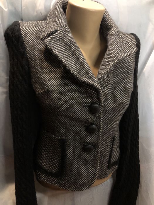 Жакет пиджак натуральная шерсть