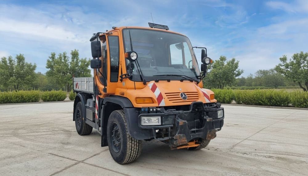 Mercedes-Benz UNIMOG U400 405/12  UNIMOG MULAG SCHMIDT kosiarka pług piaskarka