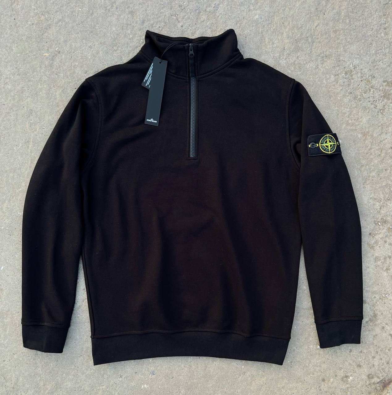 Зіп Світшот Stone Island - Біла Кофта Стон Айленд - Зип Худі Стонік
