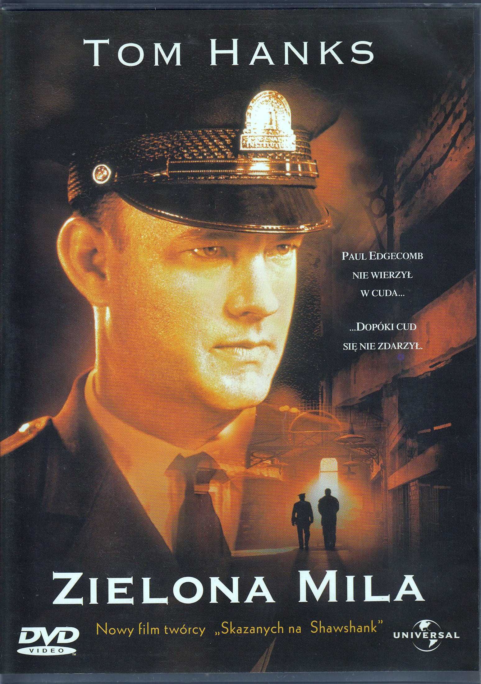 Film Zielona mila- płyta DVD