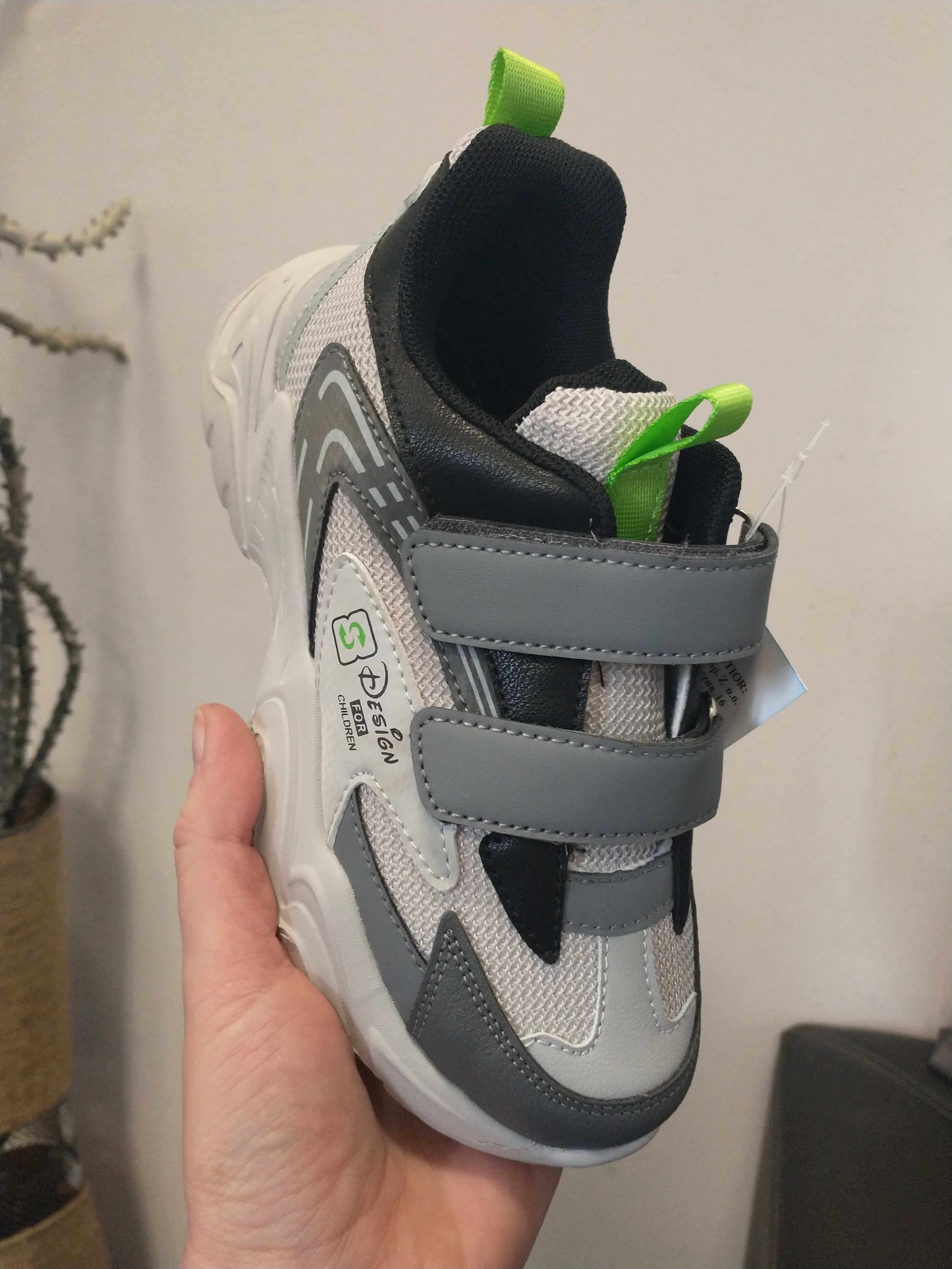 R. 32 buty sportowe dla chłopca adidasy na rzepy chłopięce nowość