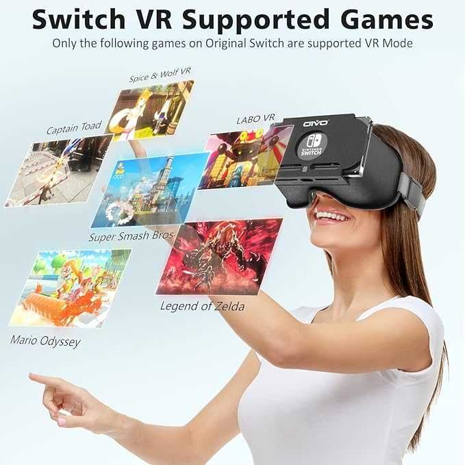 OIVO Switch gogle VR do Nintendo Switch