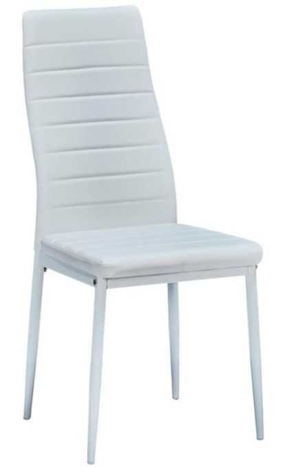Mesa com 6 lugares + 6 cadeiras (cor cinzenta e branca)