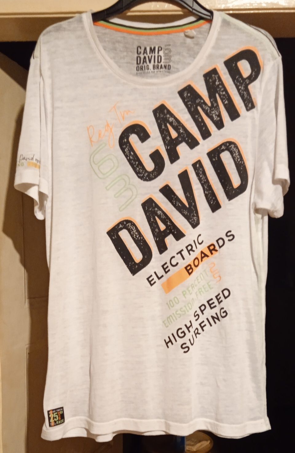David Camp electric, t-shirt XL