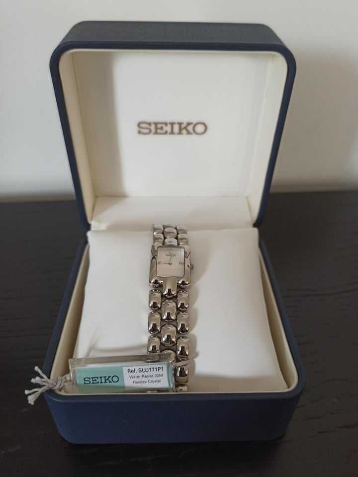 Relógio de Pulso de Senhora (Seiko SUJ171P1, Novo e Original)