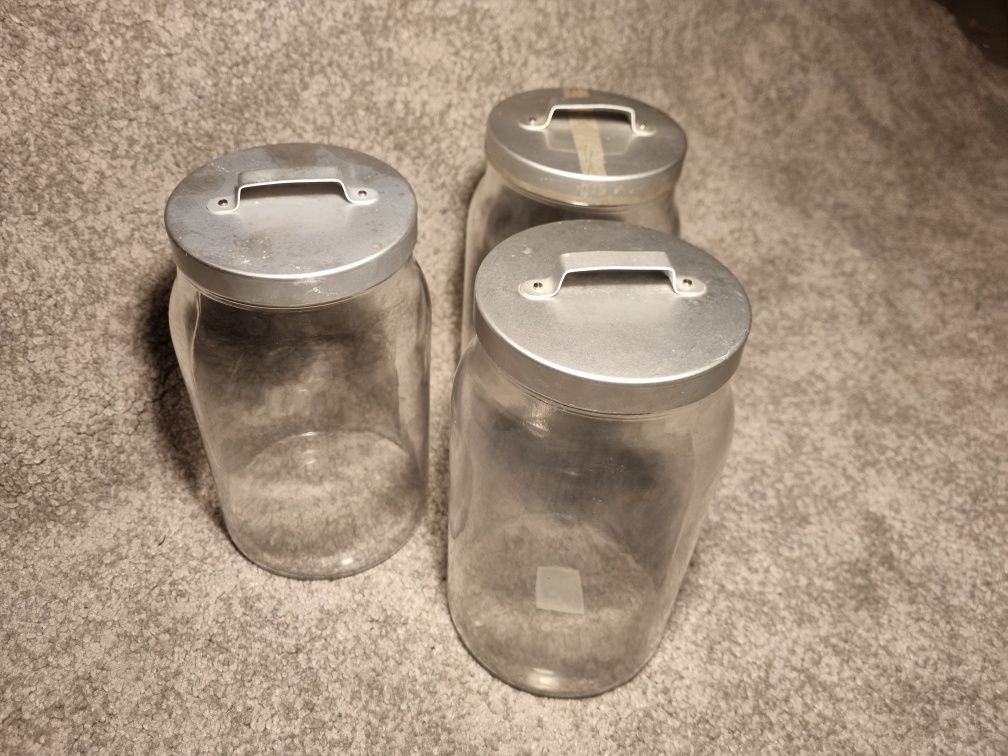 3 frascos grandes IKEA