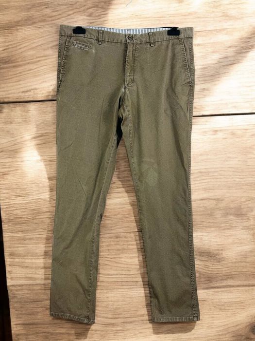 Massimo Dutti roz. 36 męskie spodnie chinosy