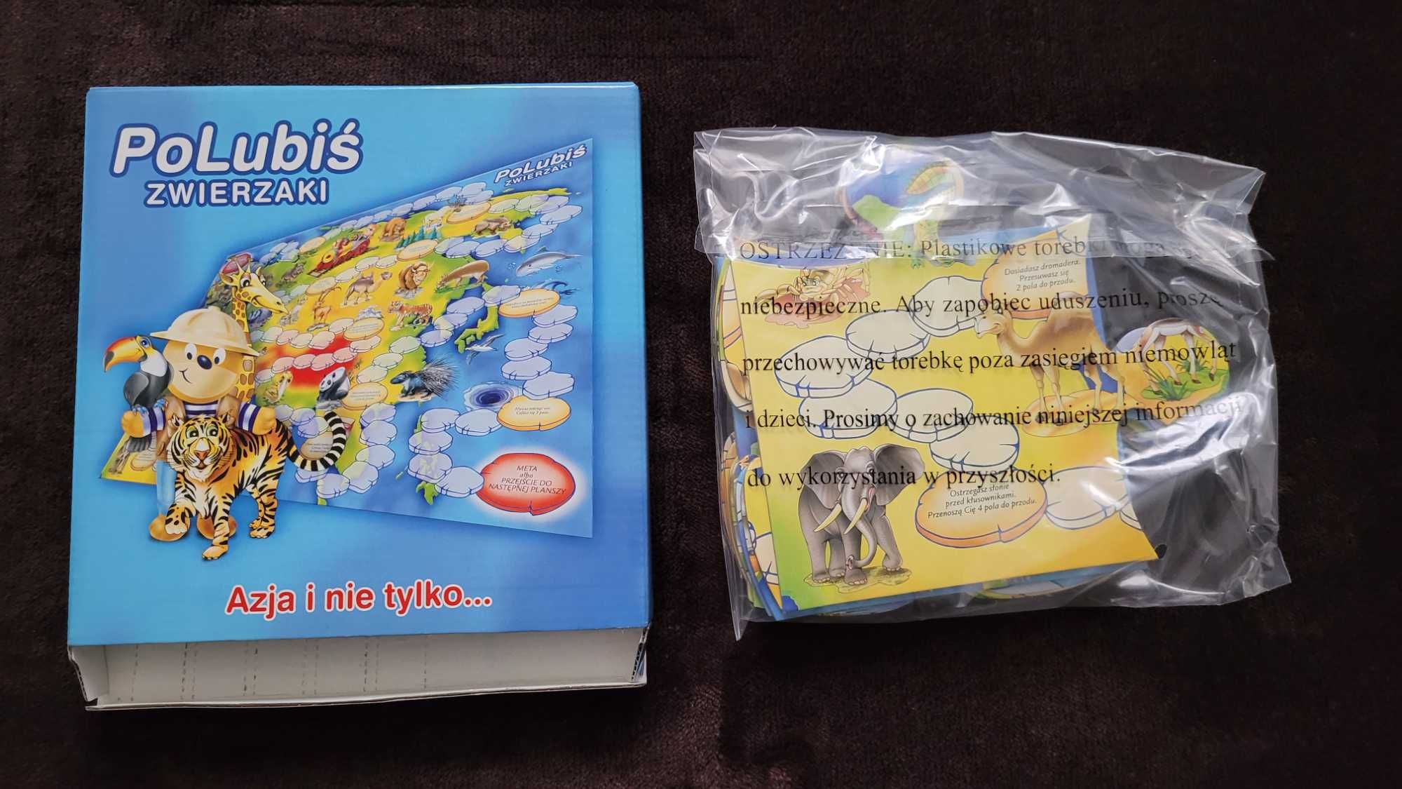 Unikat! Petitki Lubisie: puzzle - gra planszowa "Polubiś zwierzaki"