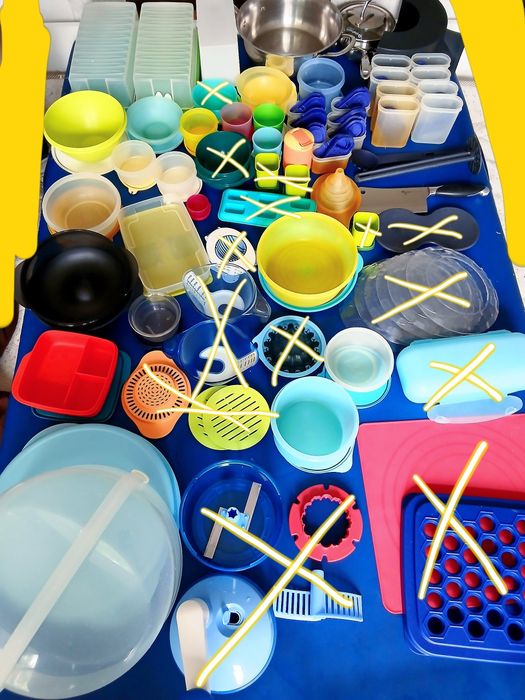 Екологічний Tupperware посуд. Дуже багато в наявності. Від 100 грн