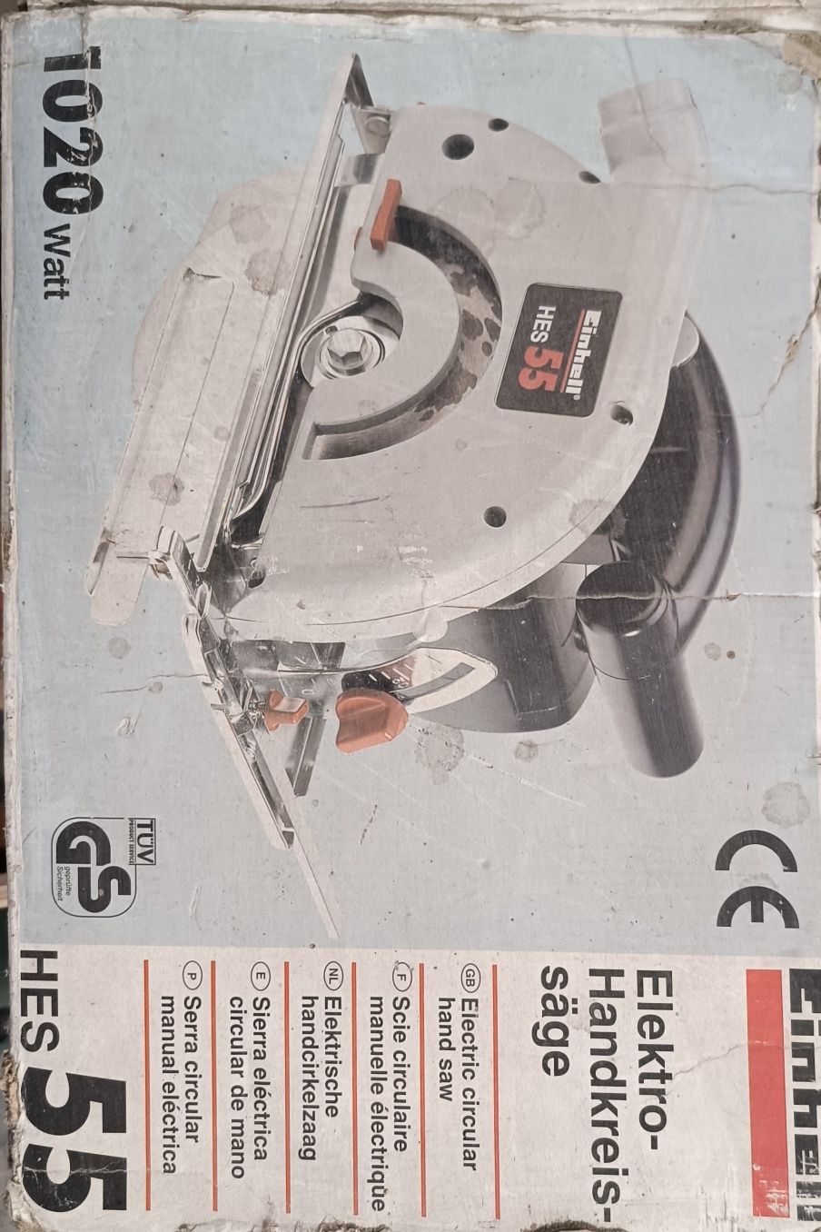Serra circular Einhell 1020W