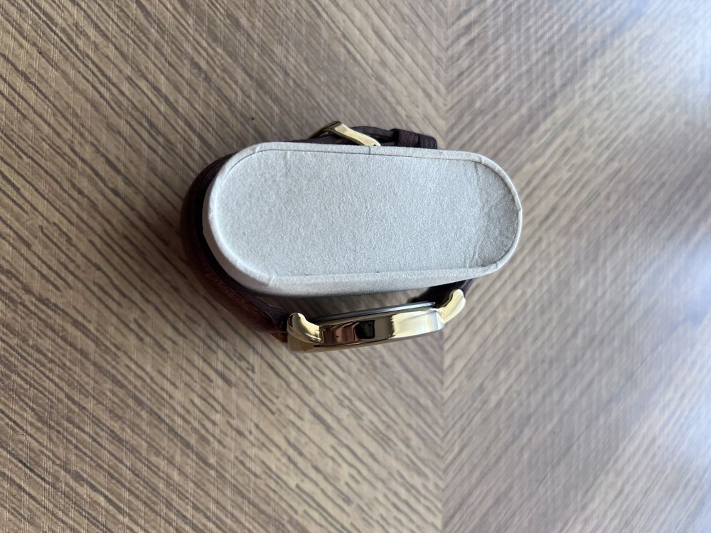 Zegarek Timex brązowo złoty