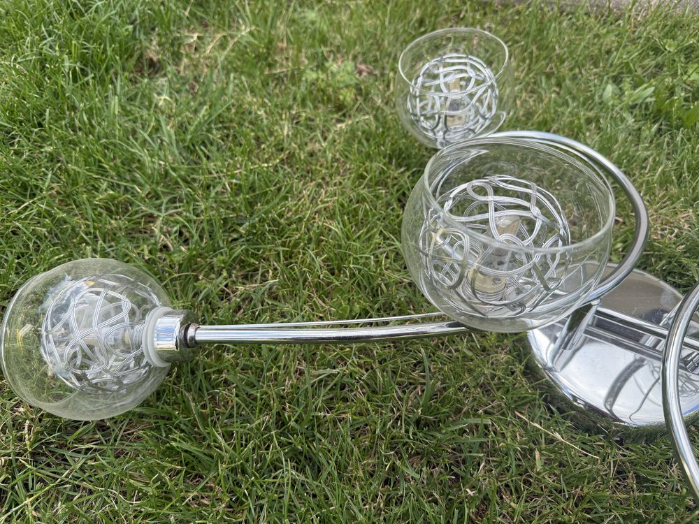 Żyrandol plafon lampa ozdobna glamour