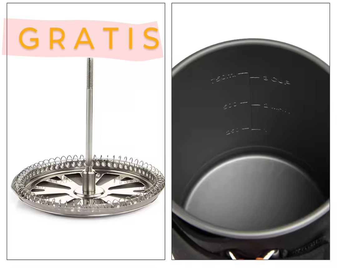 Kuchenka turystyczna Widesea french press jak Jetboil Gratis