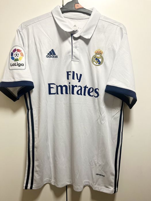 Koszulka Piłkarska Sergio Ramos 4 Real Madryt La Liga XL Retro Vintage