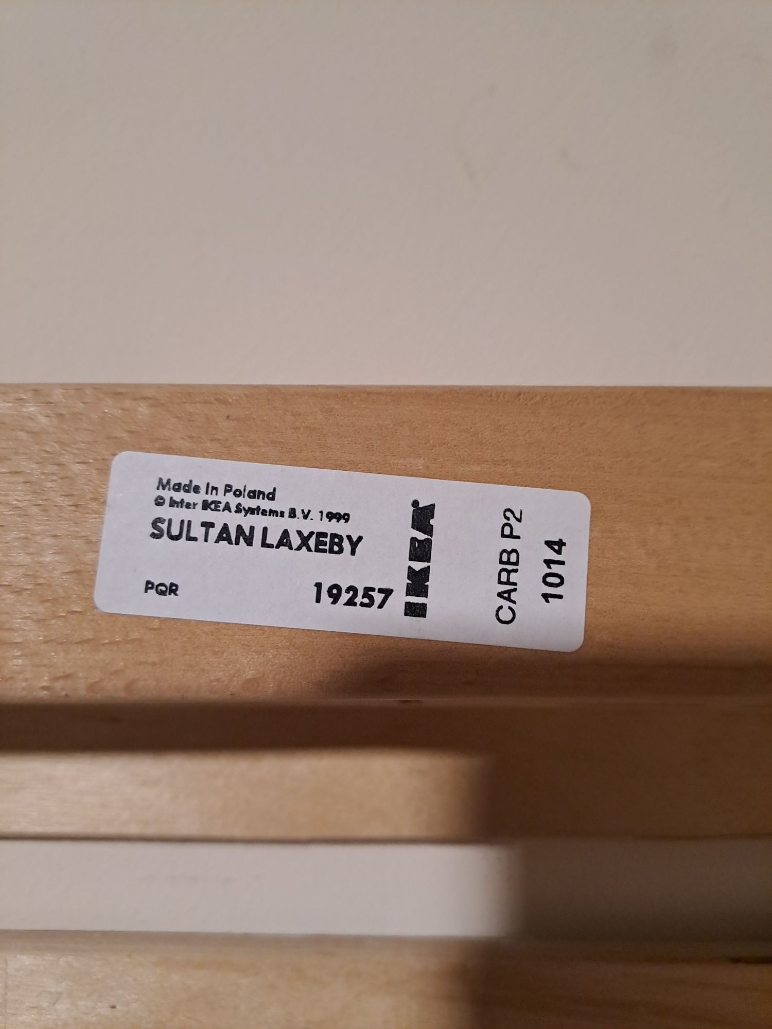 Ikea. Stelaż do łóżka sultan. Rama regulowana.