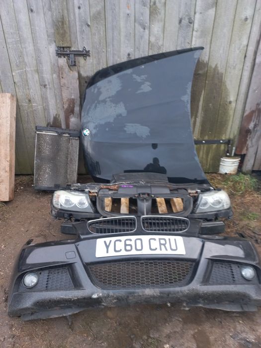 Przód kompletny bmw e90 e91 lift lci mpakiet maska zderzak pas przedni