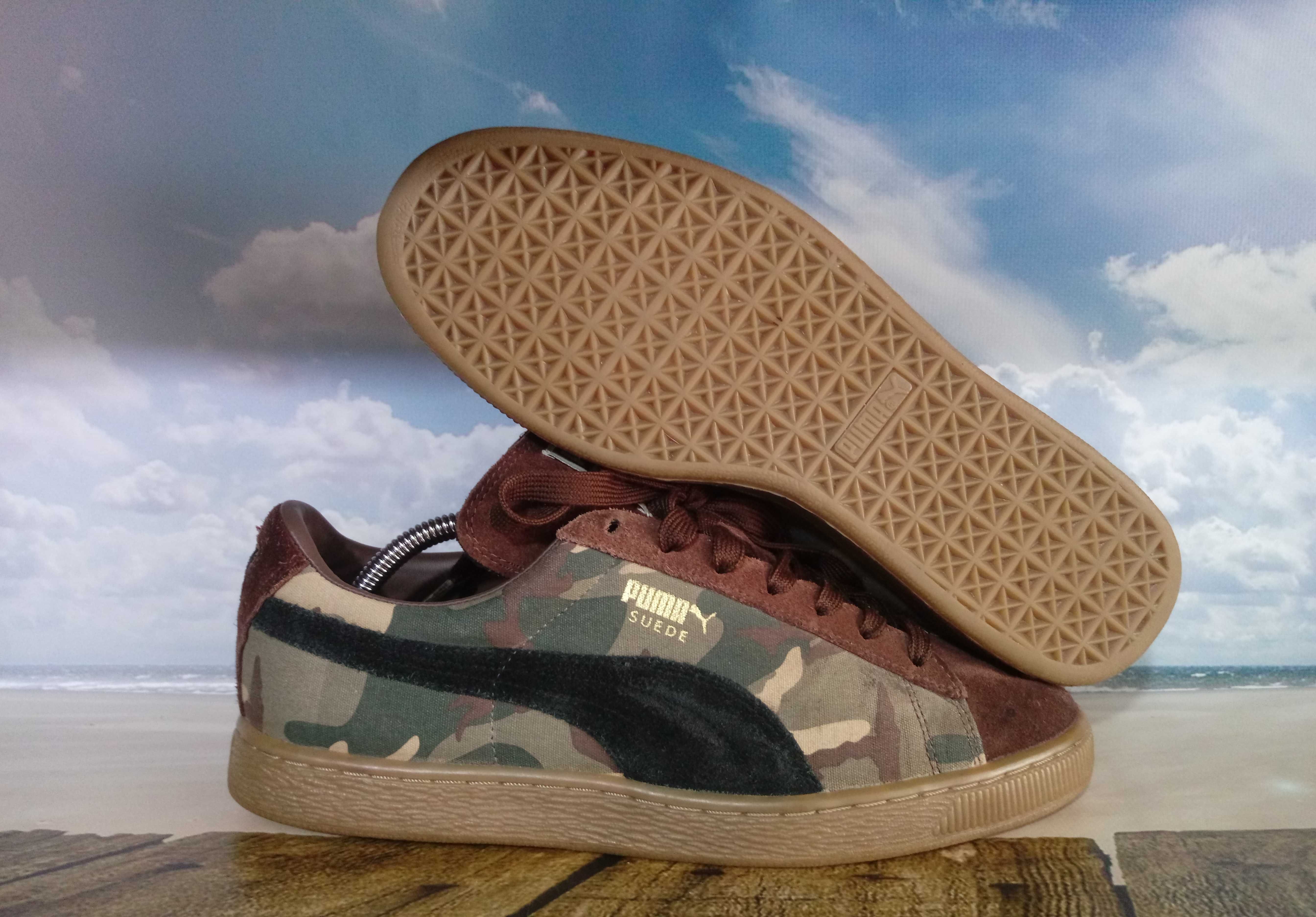 Оригінал Puma Suede Camo камуфляж р.44 спортивні кросівки кеди