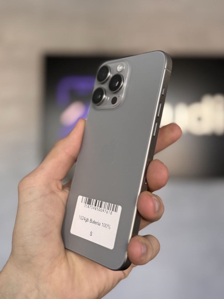 RATY 0% iPhone 15 Pro Max 1TB BATERIA 100% GWARANCJA 12 miesiecy!!!
