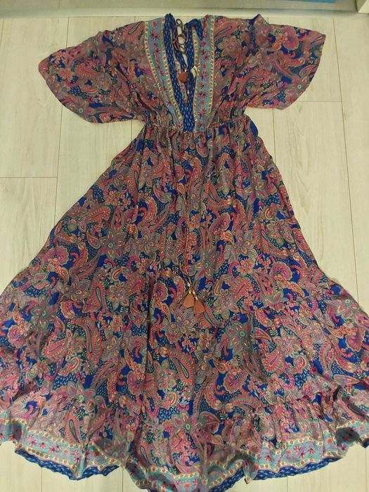 Sukienka maxi w stylu boho