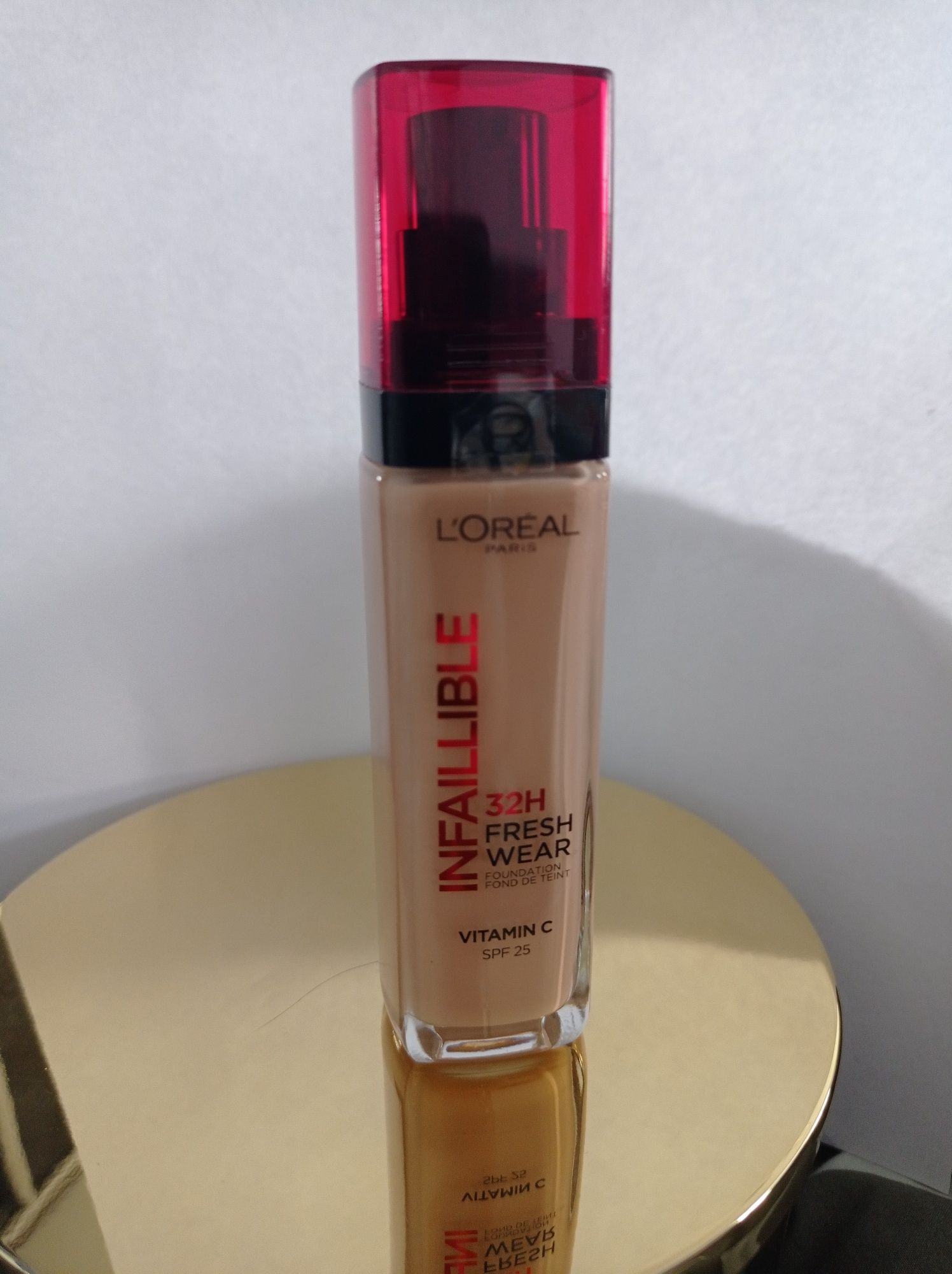 Nowy podkład L'Oreal Infaillible SPF 25 Wit. C 220 Loreal puder Neutra