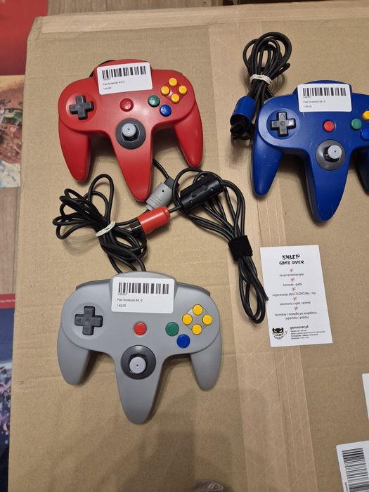 Pad N64 Kontroler do Nintendo 64 oryginalny używany gwarancja