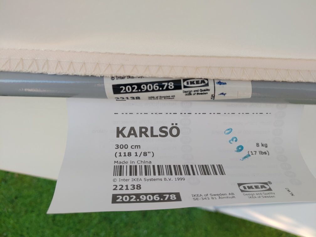 Duży parasol ogrodowy łamany - IKEA