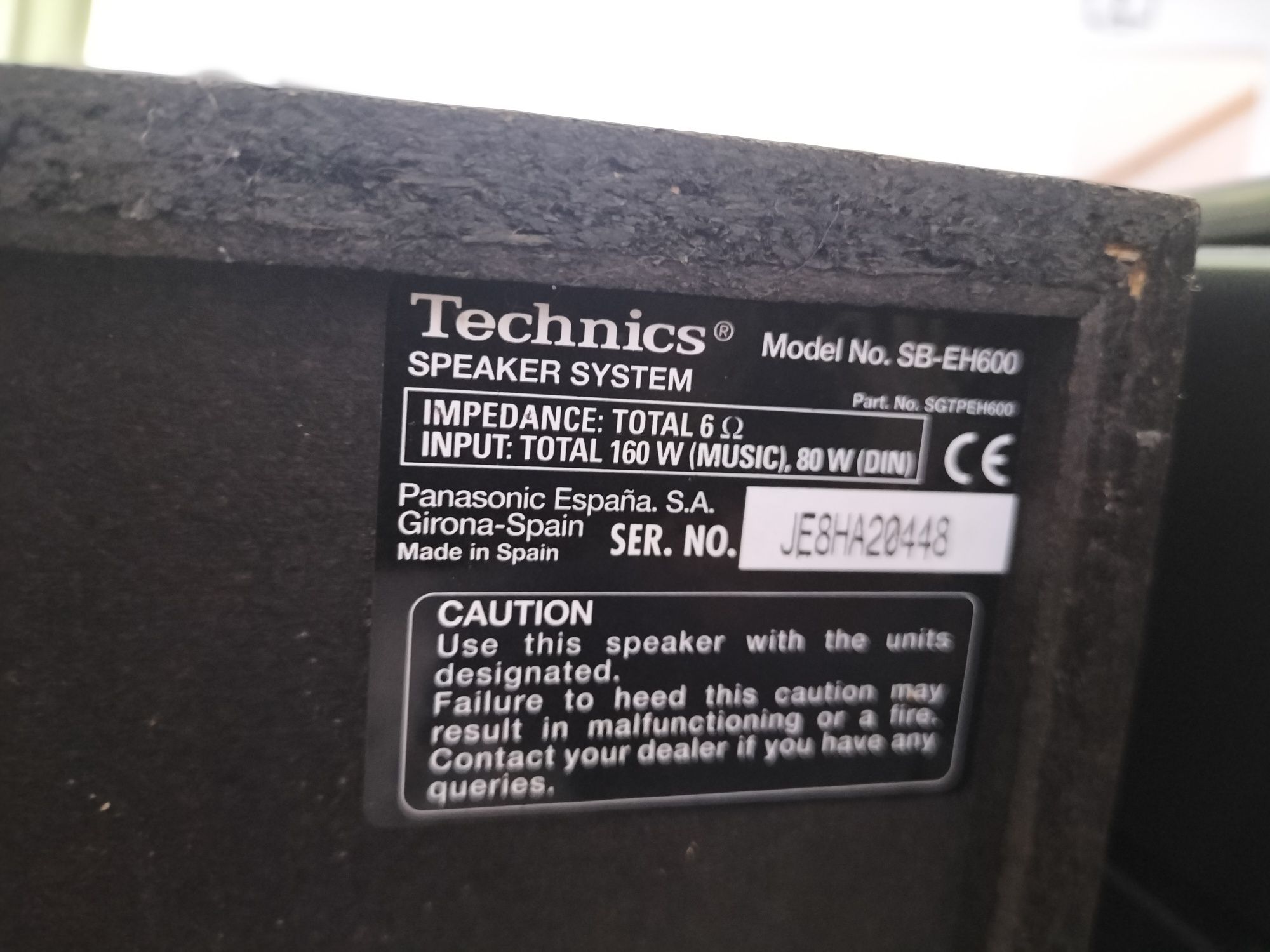 Wieża Technics SL-EH500