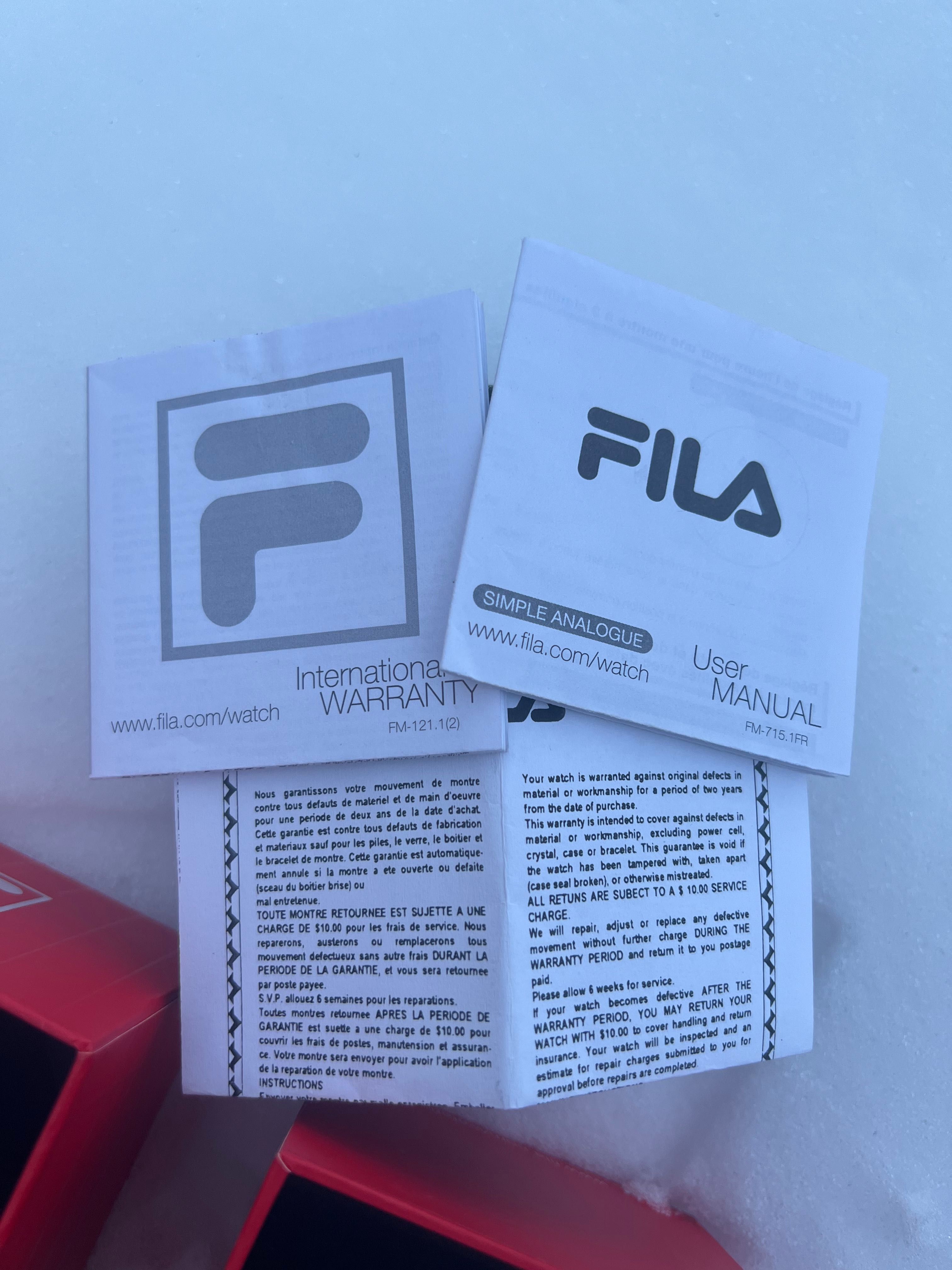 Годинник Fila новий