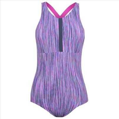 NIKE Rush Heather Hi Neck Nowy Strój Kąpielowy Damski S-M Oryginalny