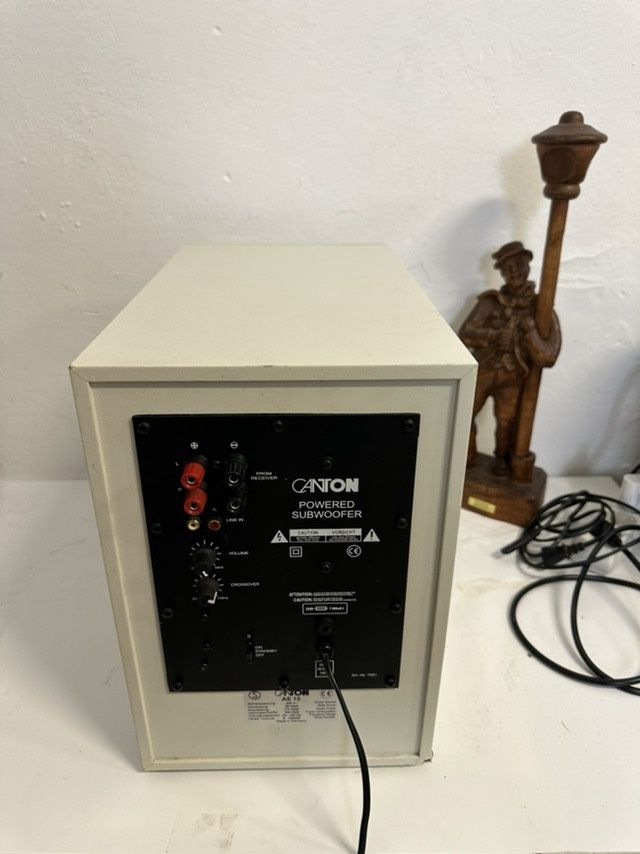 Subwoofer aktywny Canton AS 10., 100 watt.