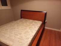 Cama madeira maciça