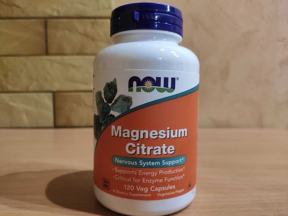 Магній Ultra-Mag хелат цитрат гліцинат малат таурат Now Foods Doctor's
