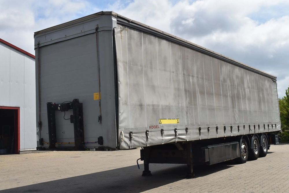 Kögel S24  [12831] Plandeka, podpory Jost