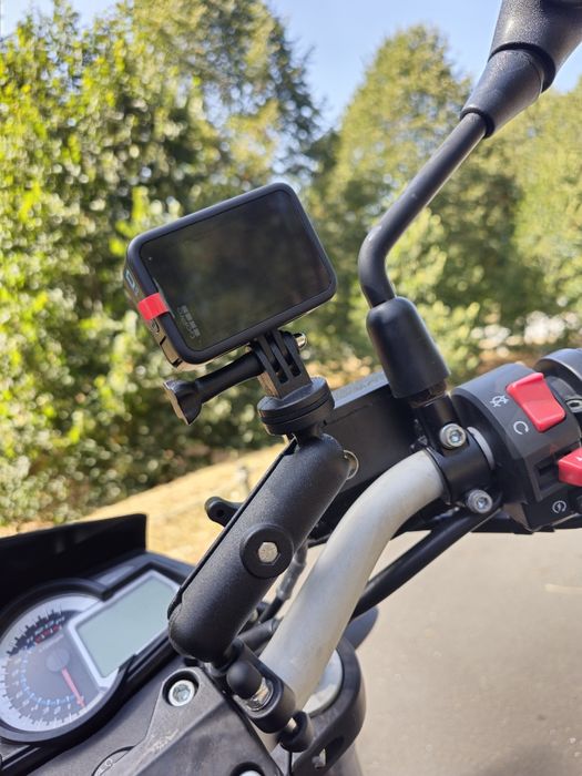 Suporte 360° para GoPro / insta 360, em liga de alumínio